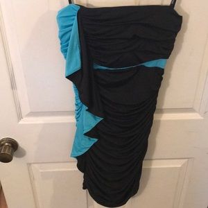 Black snow coming dress